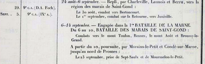 17ème Division d'Infanterie - Les armées Françaises dans la Grande Guerre - Tome X - volume 2 -  Gallica